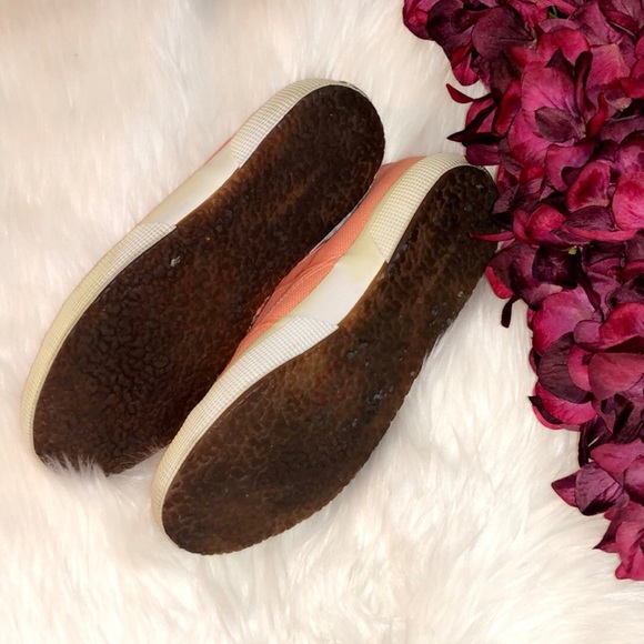 SUPERGA Coral Canvas Tie Sneakers - Picture 5 of 6